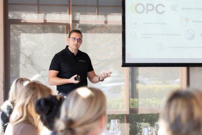  Charities to gather 'round the table' for good data governance 9 September 2024 | Morgan Kenyon Start the conversation man giving a presentation After nine years in the IT industry, Jarod Strassmeir says the keys to good data governance are organisation-wide knowledge, consistency and secure policy. Photo: Michelle Kroll.