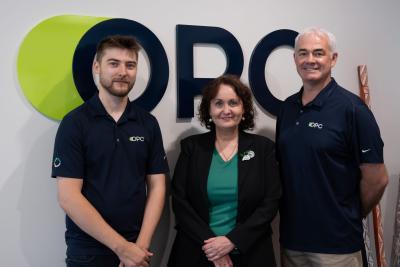 When Capital Region Community Services switched IT providers to OPC, senior manager of Governance, Quality, Compliance and ICT Felicity Henss (pictured) was pleasantly surprised by how smoothly it all went. Photo: Simon Hu.